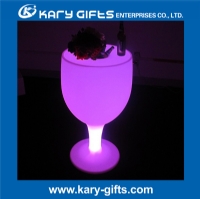 Rechargeable new table led bucket table in wine cup shape KFT-60115
